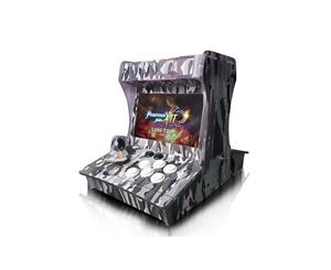 New Release 4 Players Model Pandora Treasure 3D Arcade Machine with 2885 Games Dual HD Screens - Camo