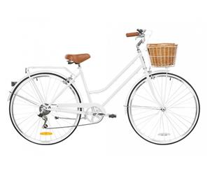 Reid Classic PLUS Vintage Bike Ladies Bikes Retro BICYCLE Shimano 7 - Speed - White