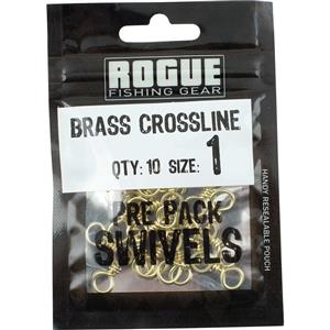 Rogue Brass Crossline Swivel 10 Pack