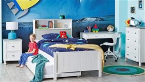 Space Out Navy Double Quilt Cover Set