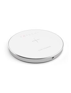 ALUMINIUM FAST WIRELESS CHARGER - SILVER
