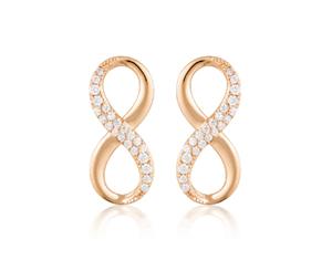 Georgini - Forever Infinity Rose Gold Earrings