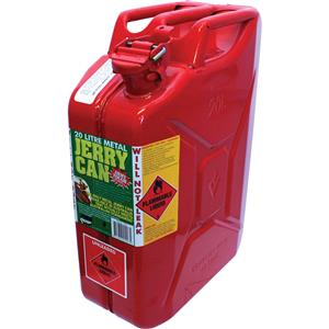 Metal Jerry Can - Petrol 20 Litre