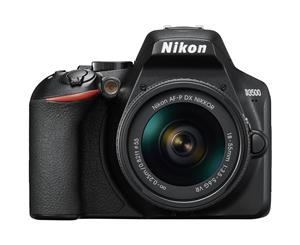 Nikon D3500 DSLR Camera with AF-P DX 18-55mm F/3.5-5.6 Lens Kit - Black (24.2MP) 3.0 inch LCD Full HD 1080p 60fps support