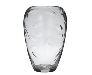 Soc Home Suri Glass Decor Flower Plant Centrepiece Table Vase Clear 18x27cm