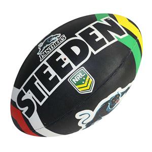 Steeden NRL Penrith Panthers Supporter Rugby League Ball