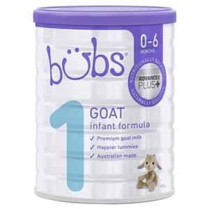 Bubs Goat Infant Formula 800g