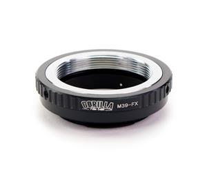 GFG Lens Mount Adapter - Leica M39 L39 LTM Lens to Fujifilm X-mount Camera Fuji FX