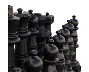 Giant 90cm Plastic Chess Set and Checkers Set Package
