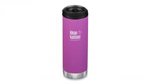 Klean Kanteen TKWide 16oz with Cafe Cap - Berry Bright