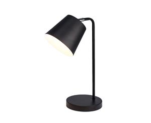 Mak Metal Desk Table Lamp - Black