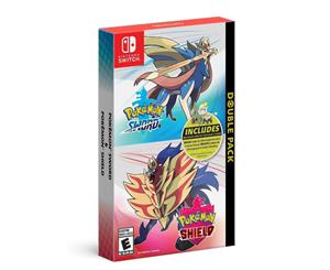 Nintendo Switch Game Pokemon Sword & Pokemon Shield Double Pack (English Only)