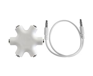 PA1063 Pro2 6 Way 3.5Mm Headphone Hub Splitter To 6X Stereo Sockets Connect Up To 5 Head Phones With Your iPod or Any Other Portable Media Device 6