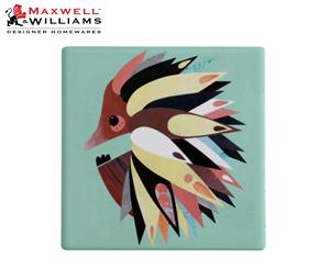 Set of 6 Maxwell & Williams Pete Cromer Ceramic Square Tile Drink Coasters - Echidna
