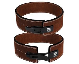 Stealth Sports Power Lifting Lever Belt - Brown