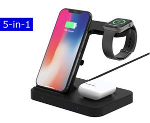 The Ultimate 5-in-1 Wireless Charging Docking Station