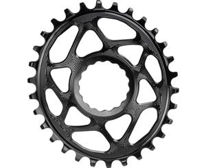 absoluteBLACK Oval Cinch Narrow Wide Direct Mount Chainring Black