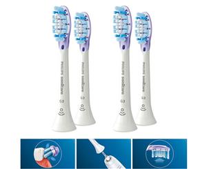 4PC Philips HX9052/67 G3 Gum Care Replacement Head for Electric Toothbrush White