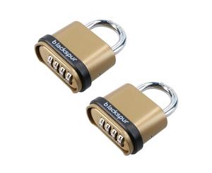 AB Tools 2 x 4 Digit Number Combination Combi Padlock Lock Secure Locking Shed Garage