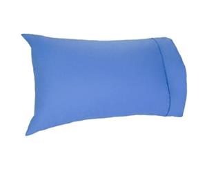 Easy Rest - Soft and Elegant 250TC Pure Cotton Percale Pillow Case (Standard) - Sapphire Blue