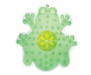 Green Frog PVC Kids Safety Bath Mat with suction cups by Star + Rose