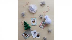 Instax Christmas Card - Snowman