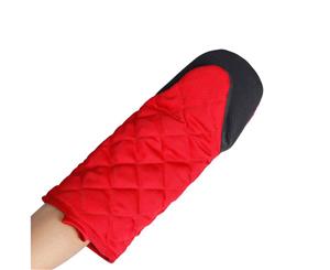 Kitchen Cooking Oven Gloves - Red 1 x Pair