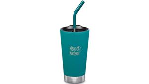 Klean Kanteen 16oz Insulated Tumbler with Straw Lid - Emerald Bay