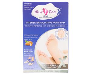 Milky Foot X Active Intense Exfoliating Foot Pad One Size
