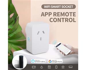 SAA Wifi Wireless Smart Power Plug Socket Outlet Switch 2 USB ALEXA GOOGLE ECHO
