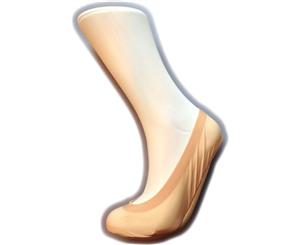 Silky Womens/Ladies Luxury Comfort Footsies (1 Pair) (Natural) - LW348