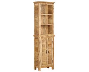 Solid Mango Wood Bookshelf 50x30x180cm Bookcase Shelf Storage Cabinet