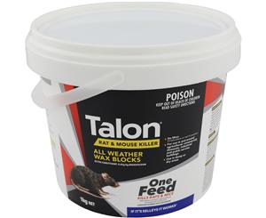 Talon 1kg Wax Blocks Rat & Mouse Bait