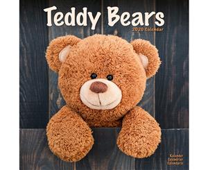 Teddy Bears 2020 Wall Calendar - Closed Size  30 x 30 cm (12 x 12 Inches)