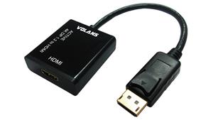 Volans (VL-ADPHM) Active DisplayPort (V1.2) to HDMI M-F Converter with 4K Support