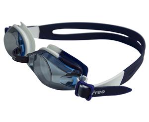 AFL Adult's Fremantle Dockers Swimming Goggles - Purple/White