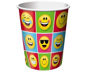 Emojions 266ml Paper Cups 8pk