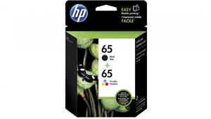 HP 65 Black/Color Ink Cartridge Value Package
