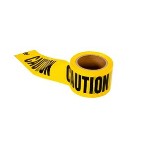 Lufkin 100m Yellow Caution Tape