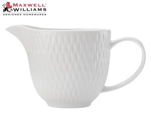 Maxwell & Williams 190mL White Basics Diamonds Creamer