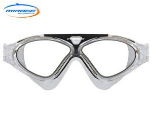 Mirage Adult Lethal Swim Goggles - Clear/Black
