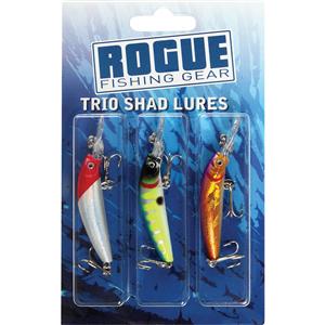 Rogue Shad Hard Body Lure 3 Pack