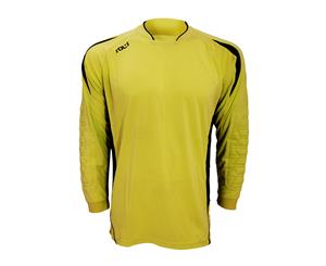 Sols Mens Azteca Long Sleeve Goalkeeper / Football Shirt (Lemon/Black) - PC467