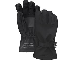 Trespass Mens & Womens/Ladies Goten Waterproof Softshell Gloves - Black