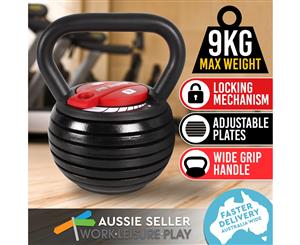 9KG Kettle Bell Dumbbell Training Weight Gym Strength Exercise Kettlebell