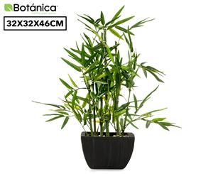 Botanica 46cm Artificial Bamboo Plant w/ Pot - Green