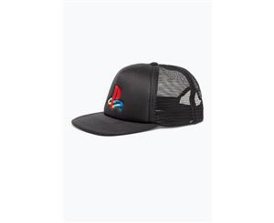 Hype Playstation Black Trucker Hat - Black