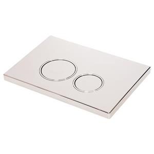Mondella Concerto Access Plate Flush Buttons Round Chrome