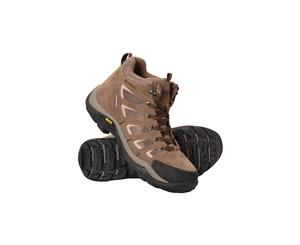 Mountain Warehouse Field Waterproof Vibram Boot - Heel & Toe Bumpers / Phylon - Brown