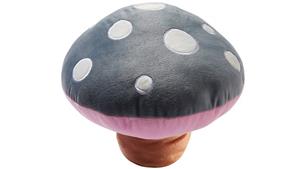 Mushroom Grey Novelty Cushion